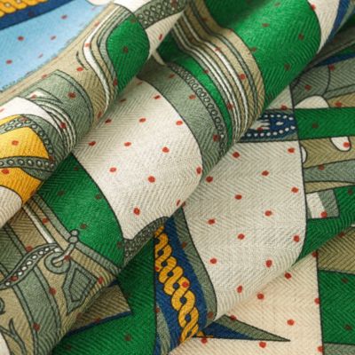 ❤お得なお品❤クリーニング済み アンゴラシルクマフラー ブラウン エルメス ❤お得なお品❤クリーニング済み アンゴラシルクマフラー